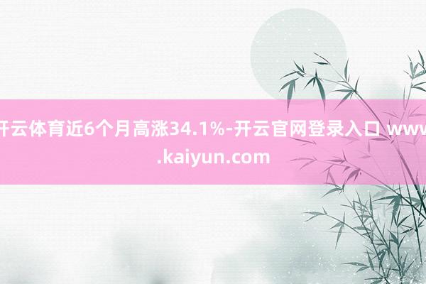 开云体育近6个月高涨34.1%-开云官网登录入口 www.kaiyun.com